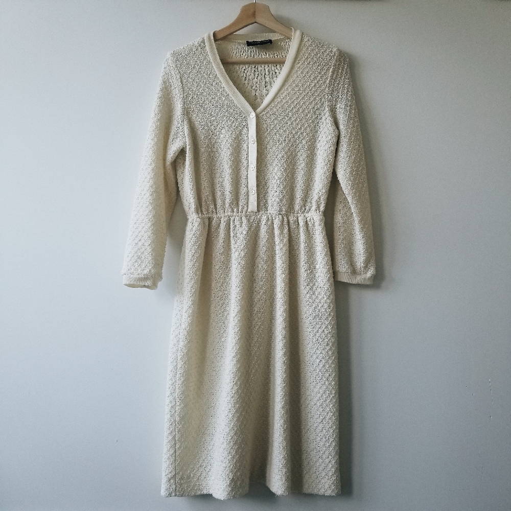 Vintage Knit Sweater Dress